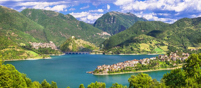 Lago del Turano nel Lazio | Turismo Viaggi Italia